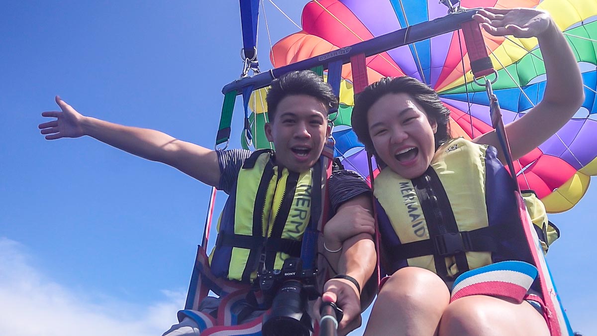 Parasailing in North Okinawa - Things to Do in Okinawa 