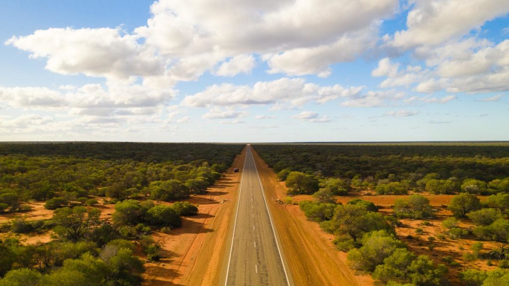 Long Road in Western Australia - Australia ETA (Visa Application) 