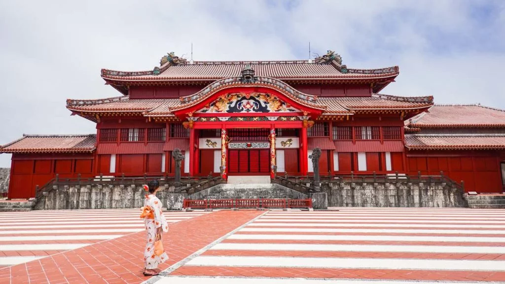 Shuri castle shurijo frontal view Okinawa - Japan-themed Daycation in Singapore