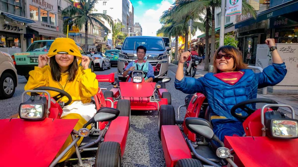 Street Go Karting in Naha Okinawa Itinerary