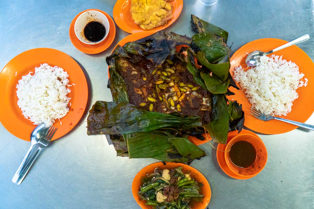 Ana Ikan Bakar Petai Dishes - Where to Eat in Kuantan