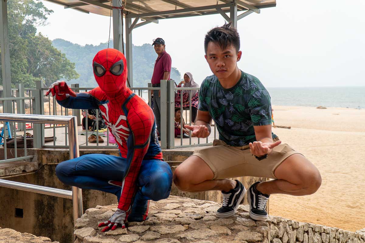 Friendly Neighbourhood Spiderman in Kuantan