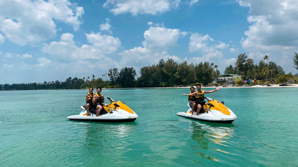 Jet-skiing in Bintan - Bintan Itinerary