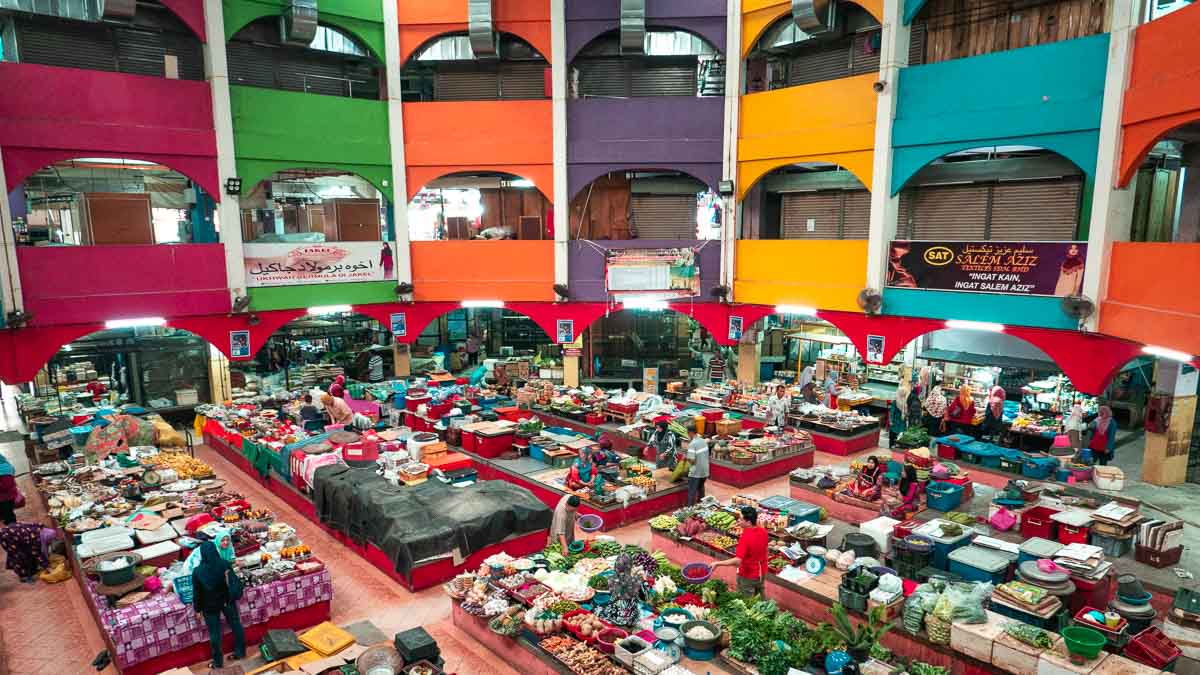 Kota Bharu siti khadijah colourful - Hidden Gems in Malaysia