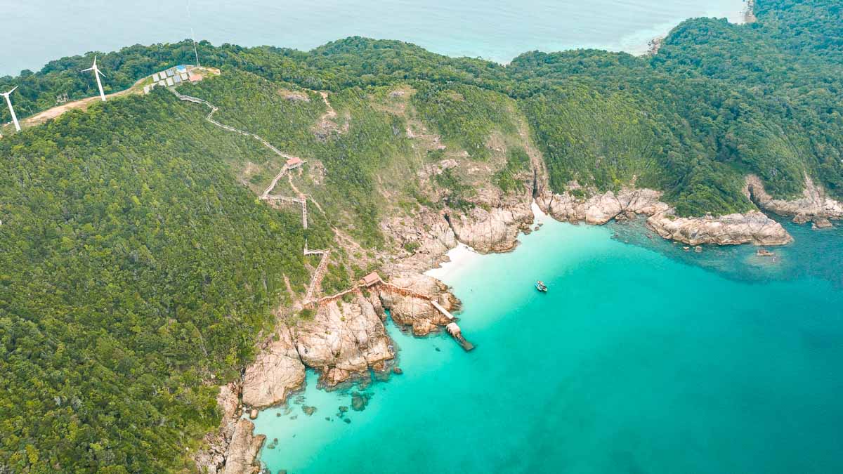 Perhentian island kecil sea water windmill point Kota Bharu Perhentian Island - Hidden Gems in Malaysia