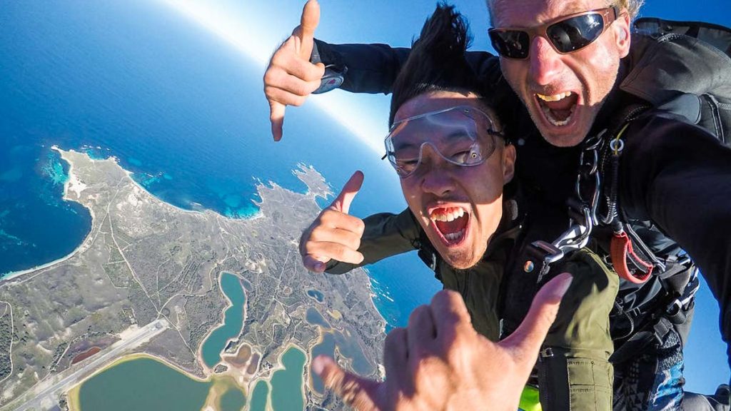 Skydiving - Getaways from Singapore