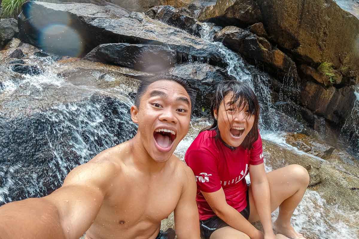 Splashing Good Time at Sungai Pandan Waterfalls