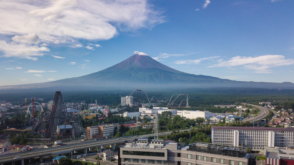 View of Mount Fuji