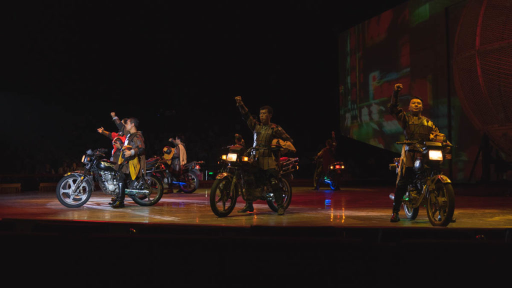 ERA Intersection of Time Acrobatic Show Motorcycle Act - Shanghai Guide