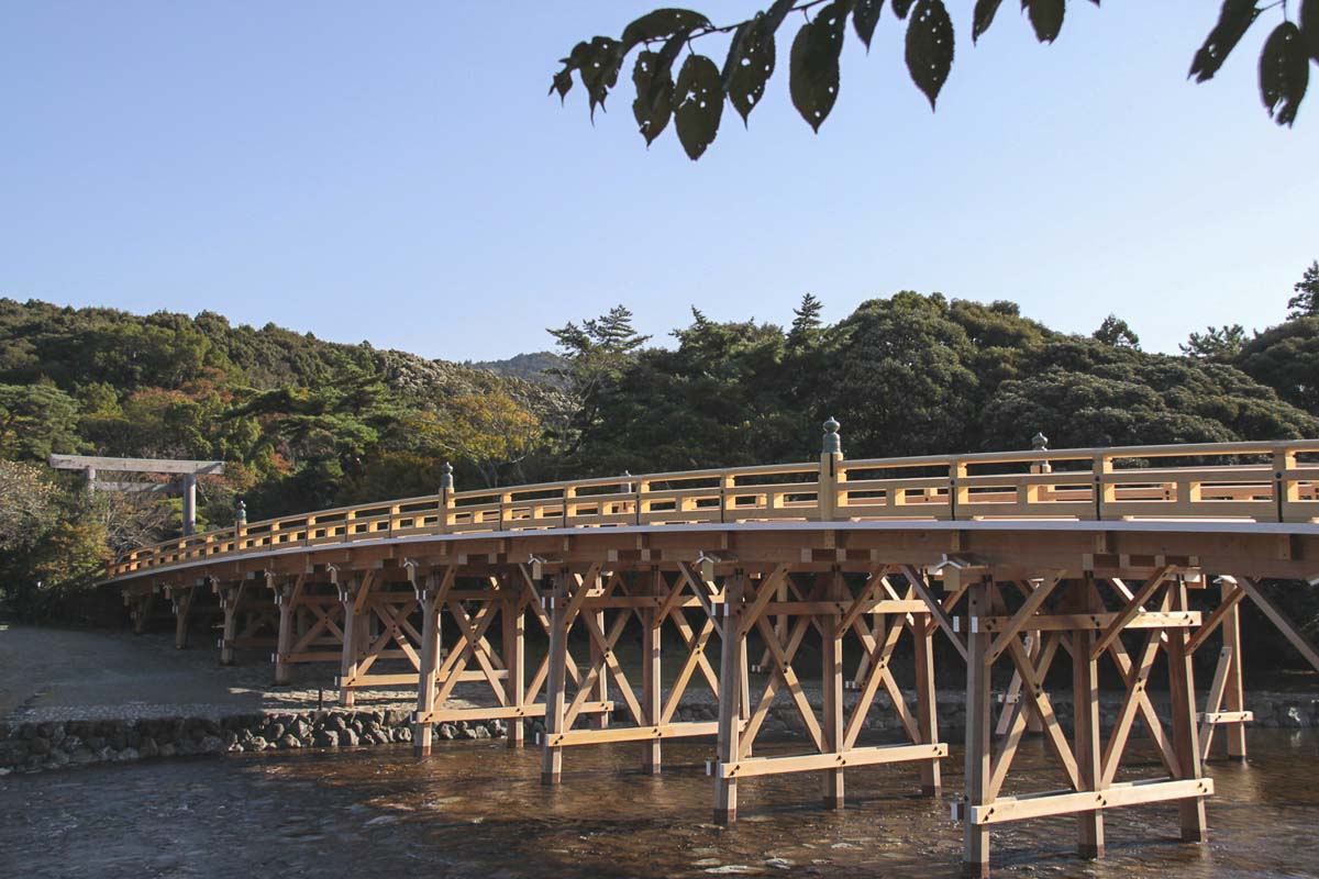 Ise Grand Shrine Bridge Mie Prefecture - Day Trips from Nagoya