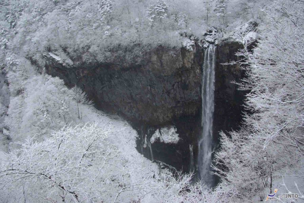 Kegon Falls in Tochigi in the Winter - Where to go in Japan - Underrated Places near Narita Airport
