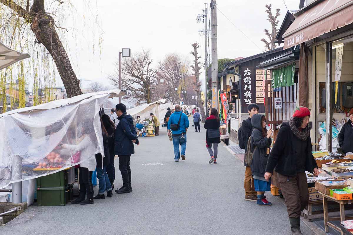 Miyagawa Morning Markets at Takayama - Day Trips from Nagoya