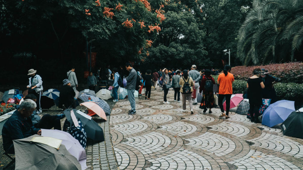 People's Park Marriage Market (Main Street) - Things to do in Shanghai China