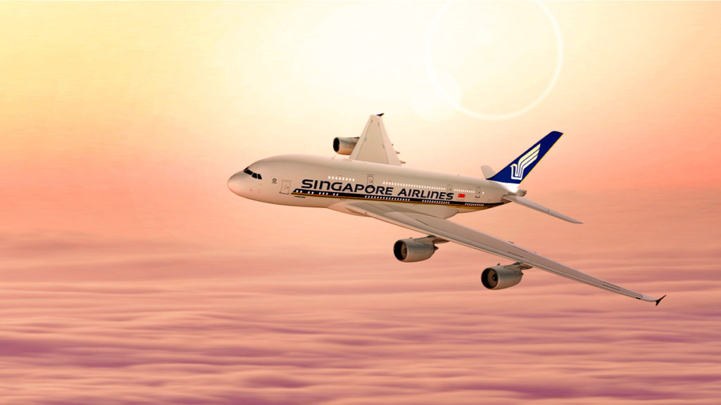 Singapore Airlines plane