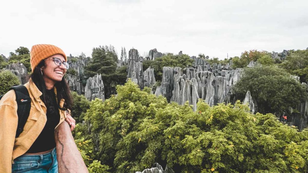 Stone Forest (Pavilion View) - Yunnan China