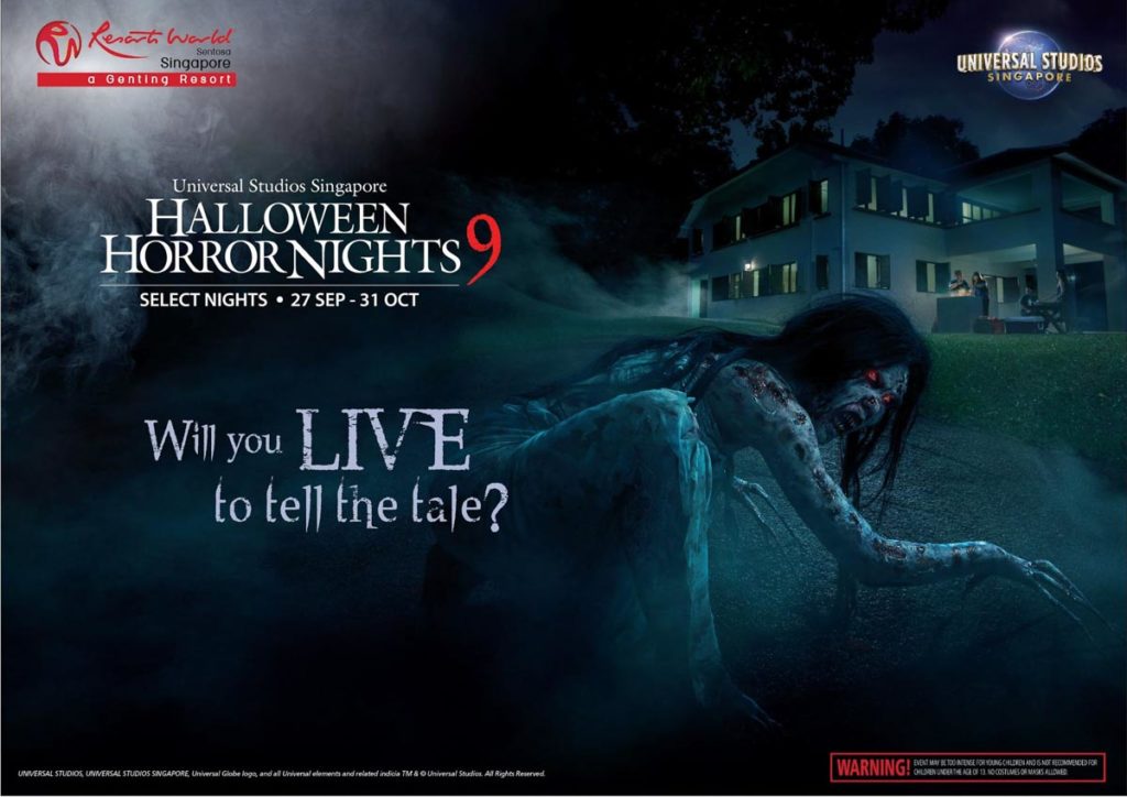 The Chalet Hauntings Haunted house - USS Halloween Horror Nights 2019