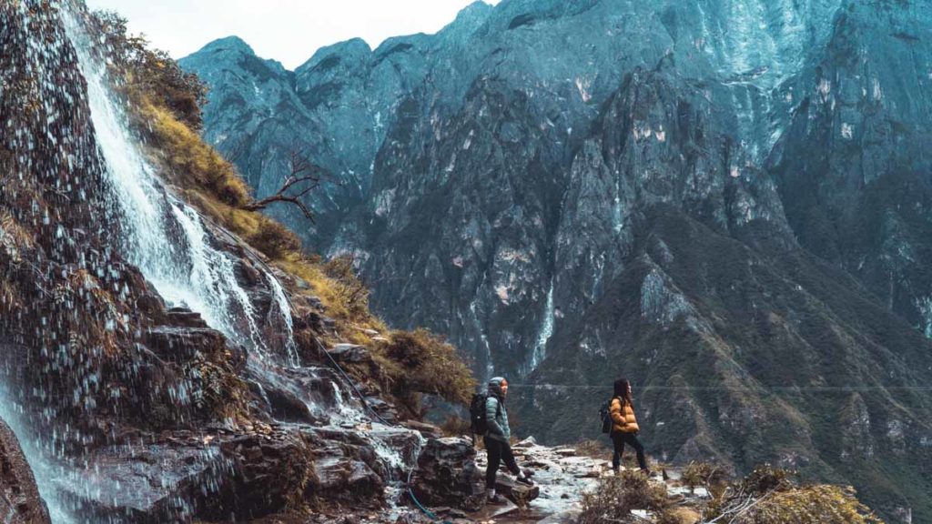 Tiger Leaping Gorge (Waterfall) - Yunnan China