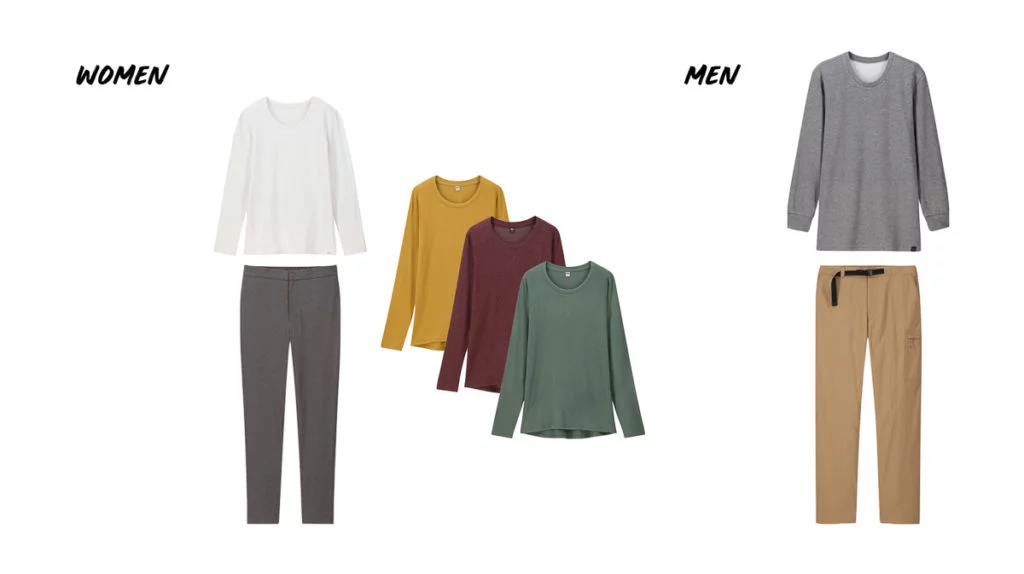 Uniqlo Heattech Ultra Warm Range - Winter Travel Essentials