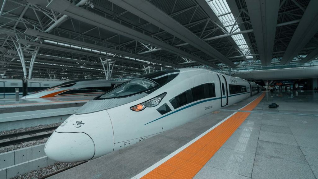 High Speed Rail - China Itinerary