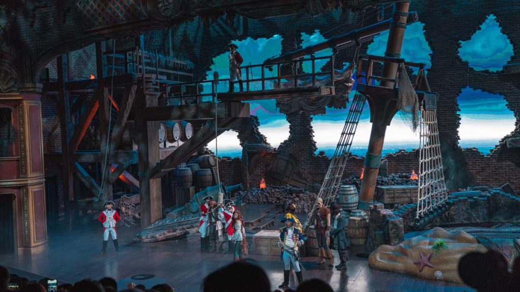 Eye of the Storm - Captain Jack’s Stunt Spectacular - Shanghai Disneyland Guide