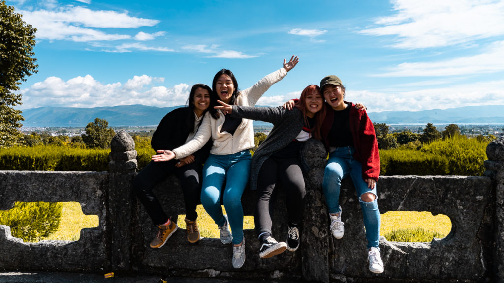 Group picture at Three Pagodas 