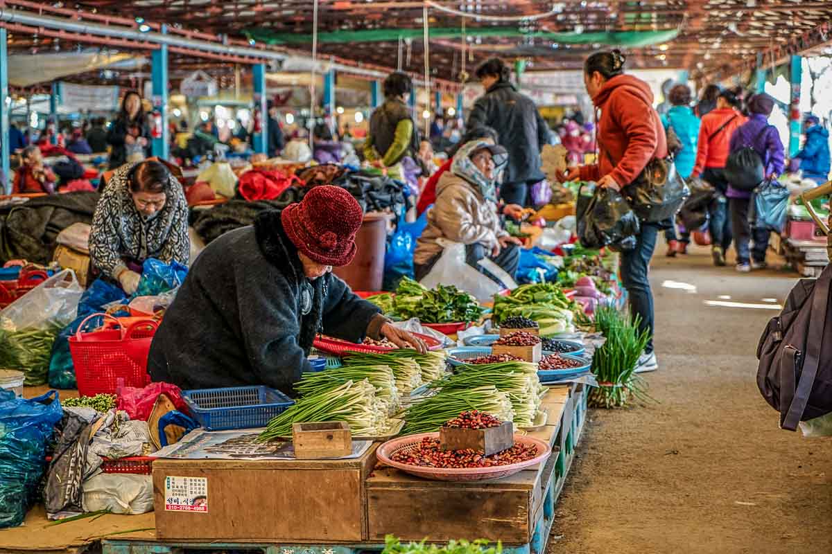 Jeju Five-Day Traditional Folk Market - Jeju Itinerary