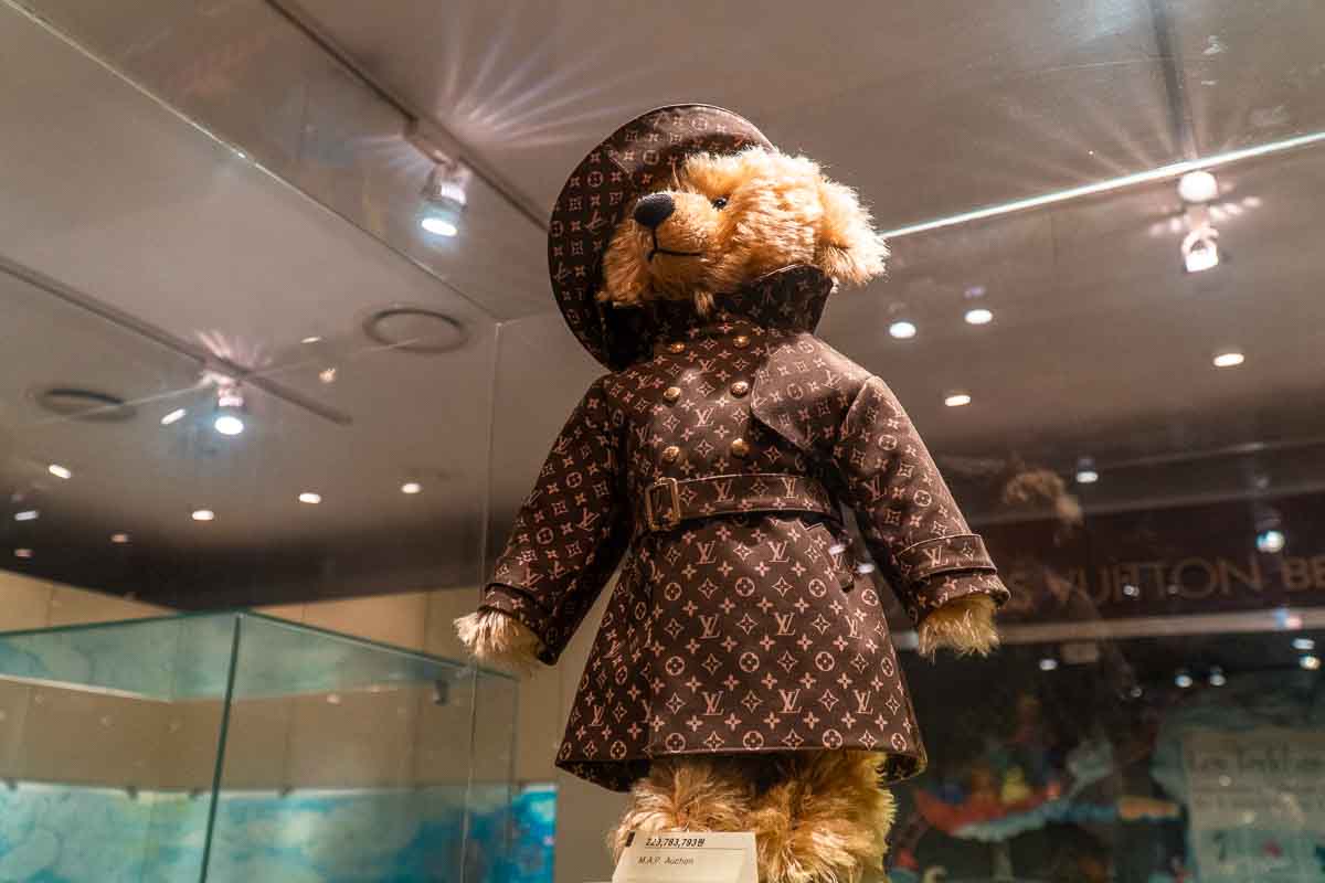 steiff louis vuitton teddy bear