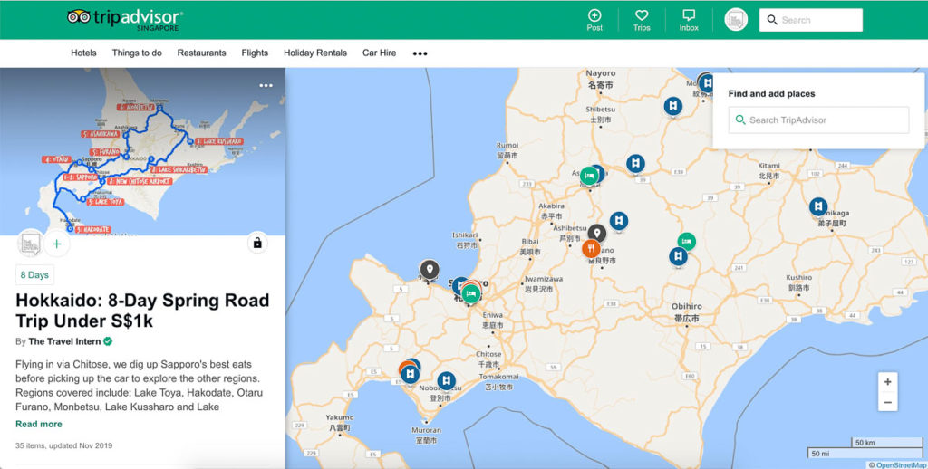 Map View - Trip Planning on TripAdvisor