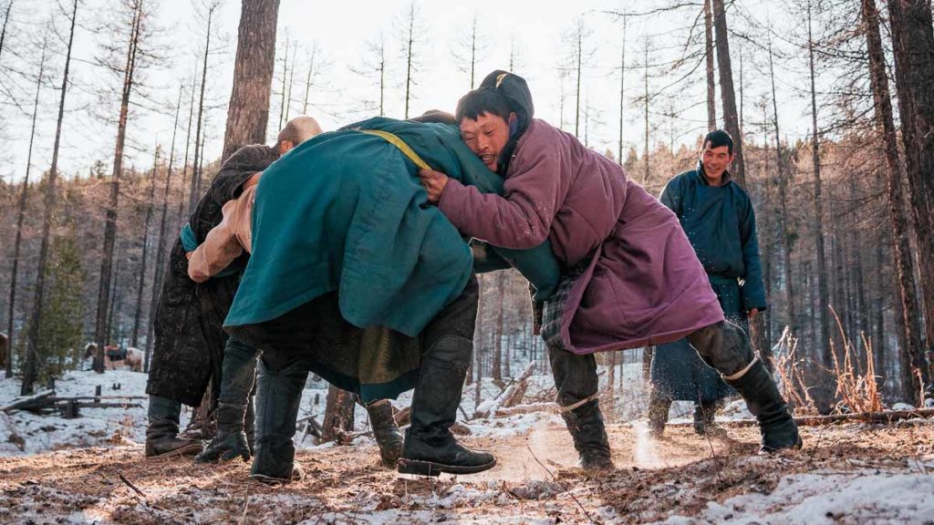 Mongolian Wrestling - Travel To Mongolia