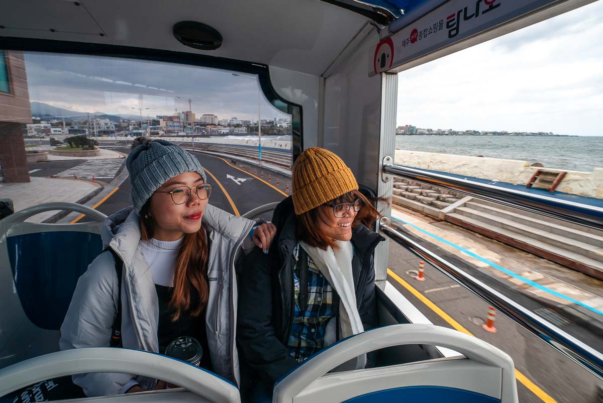Riding the Jeju City Bus