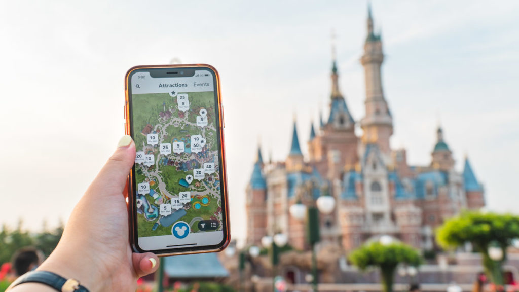 Shanghai Disneyland App (Waiting Time) - Shanghai Disneyland Guide