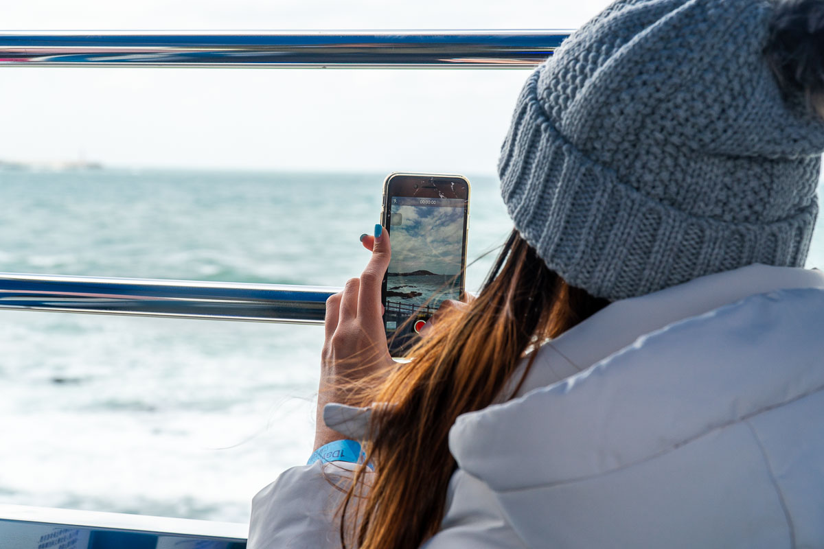 Taking Photos on the Jeju City Bus