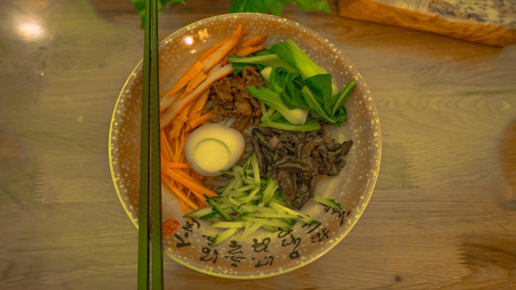 Wild Mushroom Noodles - Yunnan China