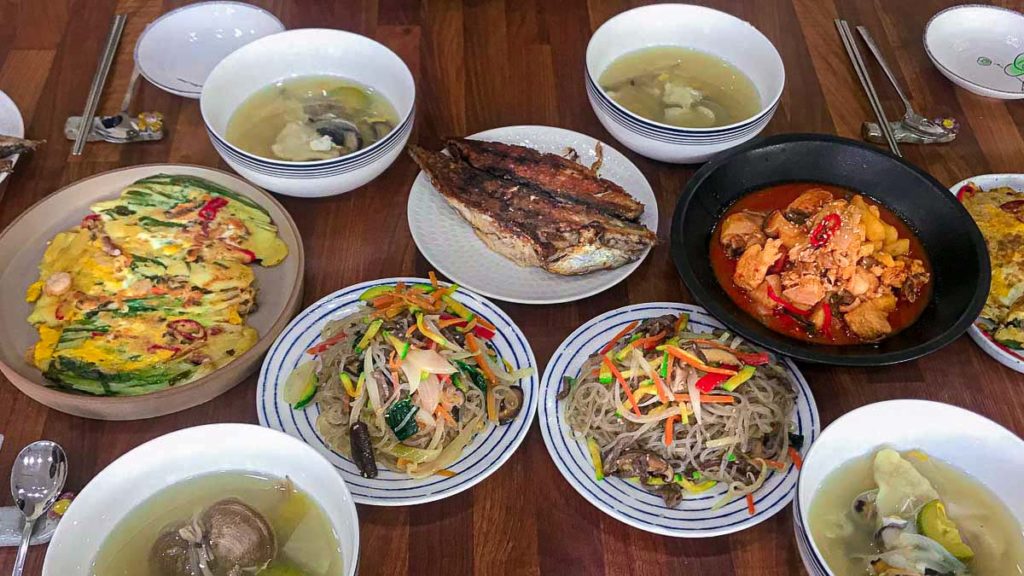 Homemade Busan Korean Food 