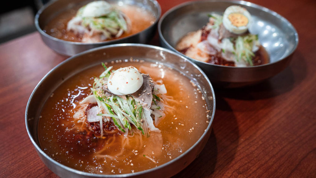 Milmyeon Cold Noodles - Things to do in Korea