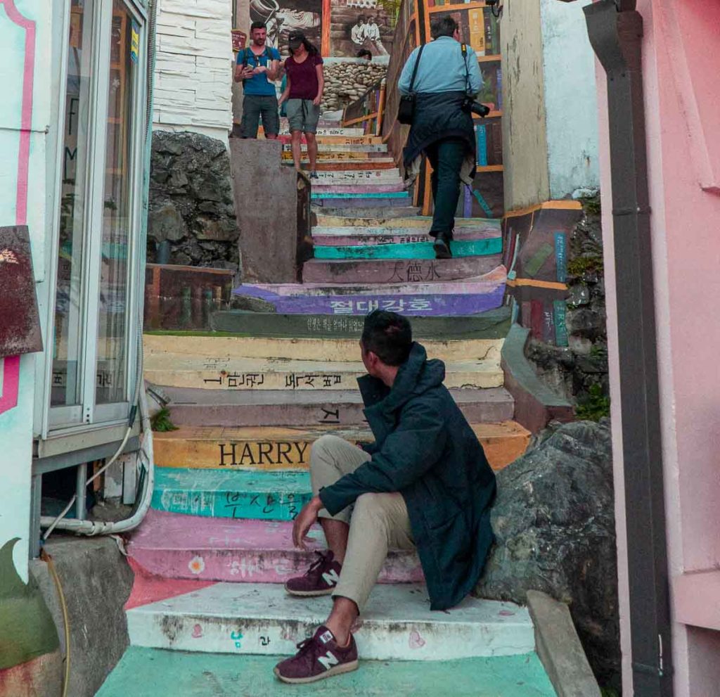 Storybook Steps at Gamcheon Culture Village