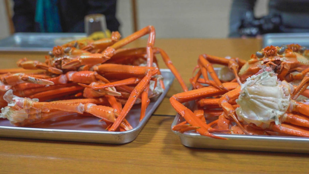 Niigata Akadomari Tourist Centre Crab Buffet - Japan Itinerary Niigata and Sado Island
