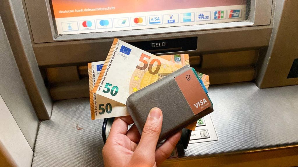 Overseas ATM Withdrwal of Euros - Revolut Review