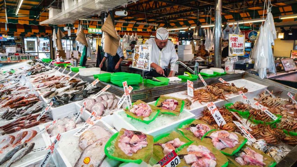Pier Bandai Seafood Market - Japan Itinerary Niigata and Sado Island