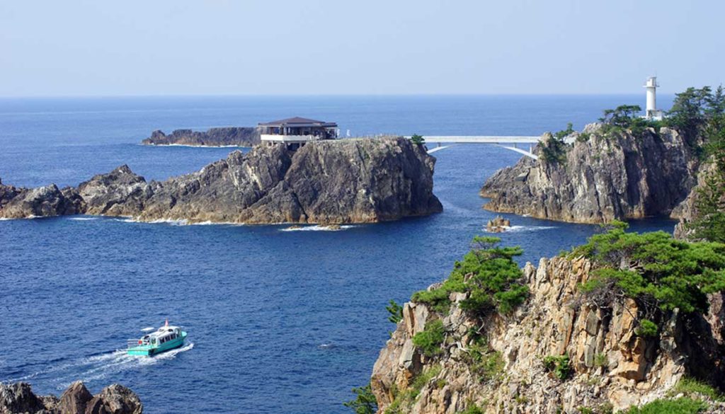 Sado Island Senkakuwan Bay Boat