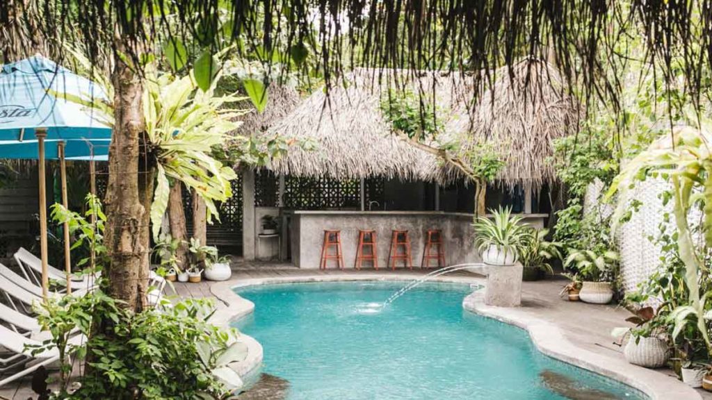 Seminyak Kosta Hostel Swimming Pool - Where to stay in Bali