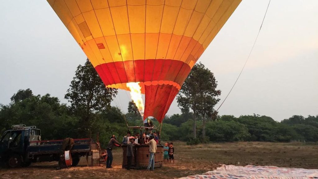 Siem Reap Cambodia Hot Air Balloon - Weekend Getaways from Singapore