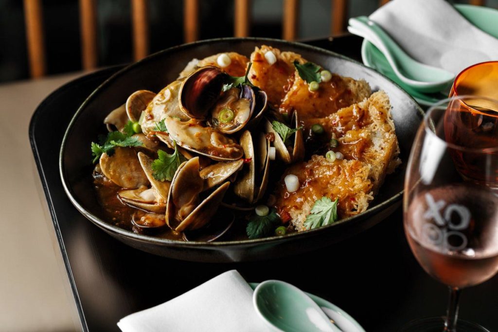 Clams in XO sauce XOPP The Exchange Sydney - Things to do in Sydney