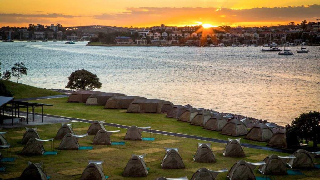 Glamping in Cockatoo Island - Things to do in Sydney
