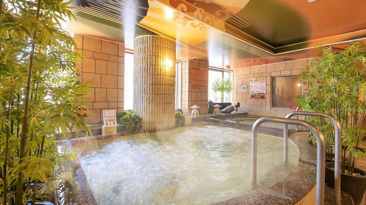 Onsen at Ueno Station Hostel Oriental I - Where to Stay in Tokyo