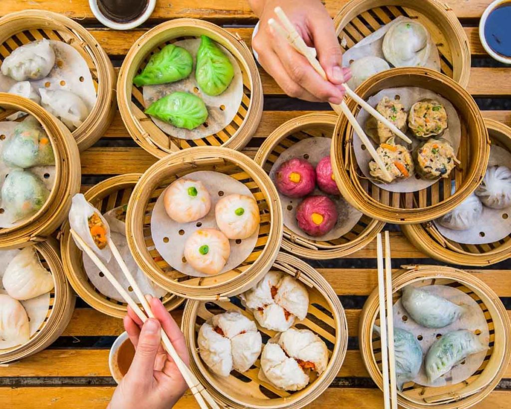 Vegan dim sum Bodhi Sydey - Things to do in Sydney with parents