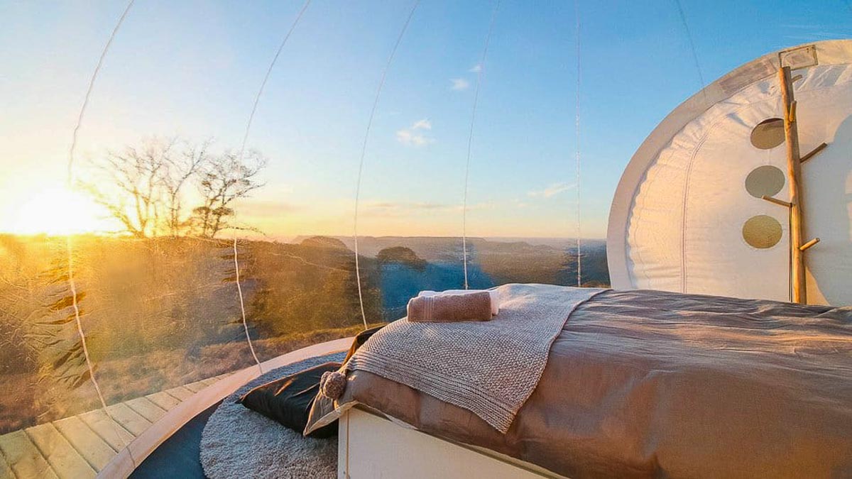 Bubbletent Australia Bedroom - Things to Do in Sydney and New South Wales
