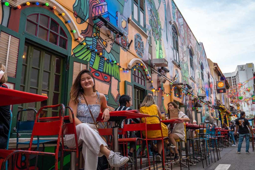 Haji Lane Mural at Bugis