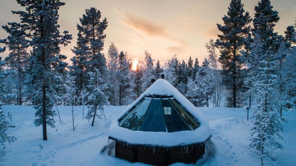 Ivalo Finland Aurora Village Ivalo Aurora Cabin - Snow Hotels