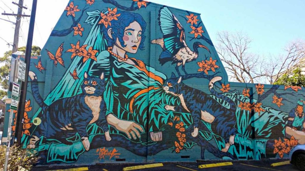 Newtown Street Art in Sydney - Best Family Vacation Destinations